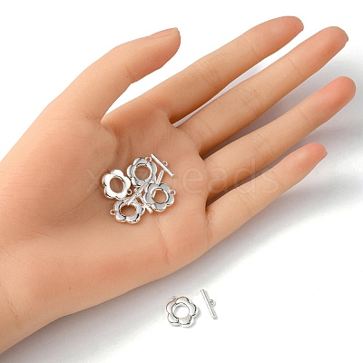 Alloy Toggle Clasps FIND-YW0002-23MS-1