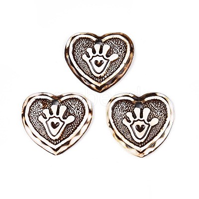 Handmade Porcelain Pendants PORC-T133-32-1