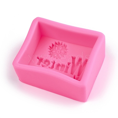 Word Winter Silicone Molds DIY-R078-24-1