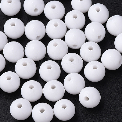 Opaque Acrylic Beads LS-X-MACR-S370-C12mm-01-1