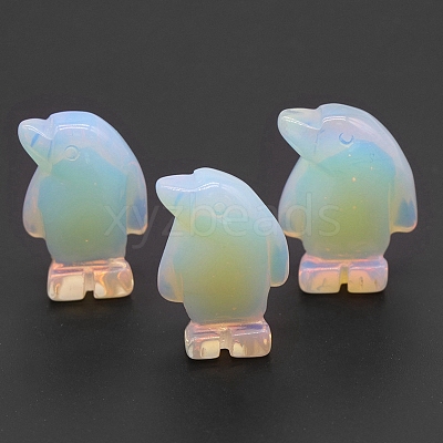 Opalite Carved Penguin Figurines PW-WG12060-11-1