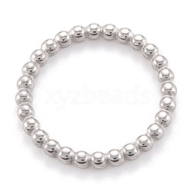 Non-Tarnish 304 Stainless Steel Linking Rings STAS-M291-11D-P-1