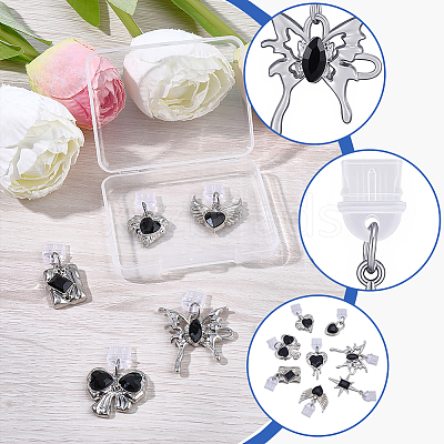 8Pcs Plastic Mobile Dustproof Plugs HJEW-SC00197-1