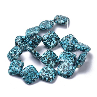 Synthetic Turquoise Beads Strands G-C180-08-1