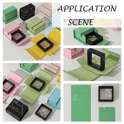 Cardboard Paper Jewelry Gift Boxes OBOX-G016-A05-1