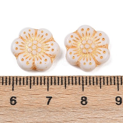 Bohemia Czech Pressed Glass Beads GLAA-I061-08A-1