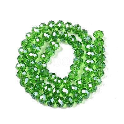 Electroplate Glass Beads Strands EGLA-A044-T8mm-A11-1