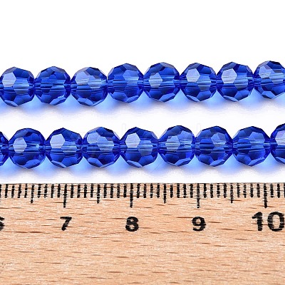 Transparent Glass Beads EGLA-A035-T10mm-D21-1