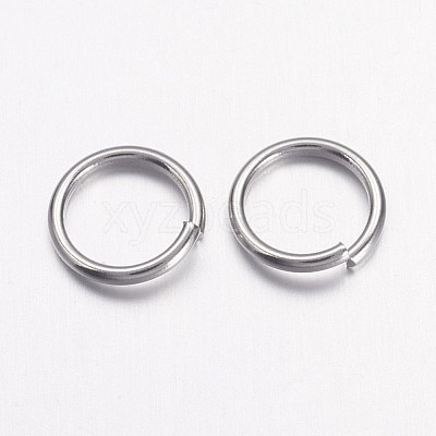 Tarnish Resistant 304 Stainless Steel Open Jump Rings STAS-E066-07-5.5mm-1