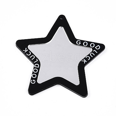 Acrylic Big Pendants OACR-N139-03-1