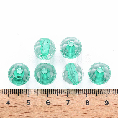 Transparent Acrylic Beads TACR-S154-10A-68-1