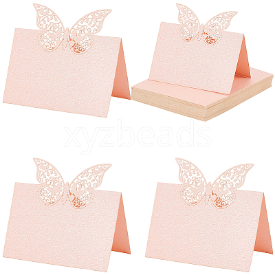 Paper Table Place Cards AJEW-WH0270-55A-1