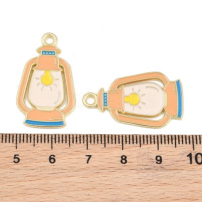 Alloy Enamel Pendants AL-CBA6AEB-08G-01-1