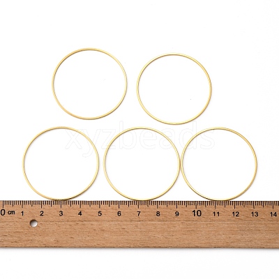Brass Linking Rings X-KK-Y003-03L-G-1