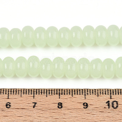 Imitation Jade Glass Beads GLAA-ZX008-8mm-17D-1