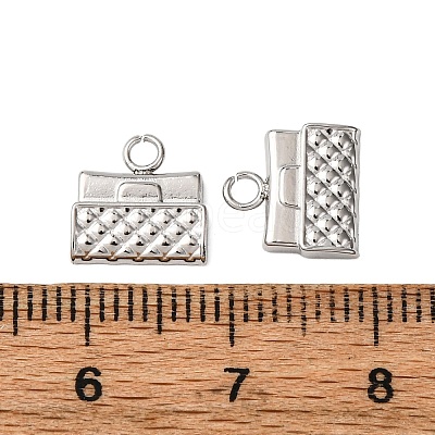 304 Stainless Steel Charms STAS-Z167-02P-09-1