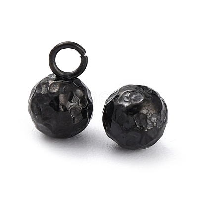 304 Stainless Steel Charms Ion Plating(IP) X-STAS-O147-03A-EB-1