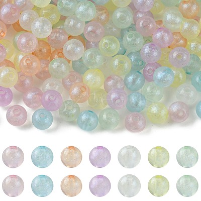 Transparent Acrylic Beads OACR-CJC0014-01-1