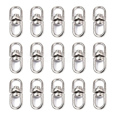 Alloy Double Eye Swivel Clasps LS-X-PALLOY-E385-14P-1