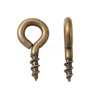 Iron Screw Eye Pin Peg Bails E561Y-AB-FF-1