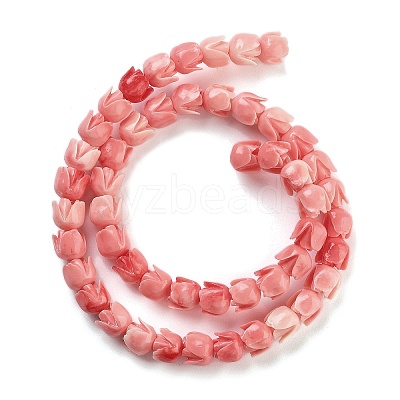 Synthetic Shell Beads Strands X1-CORA-B001-05A-04-1