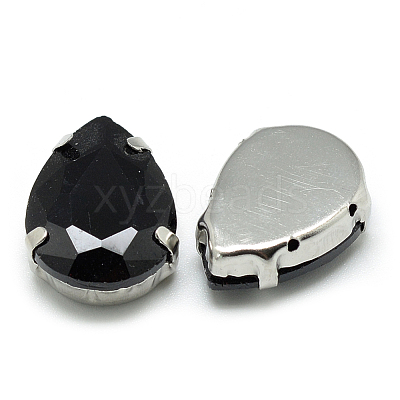 Sew on Rhinestone RGLA-T035-10x14mm-23-1