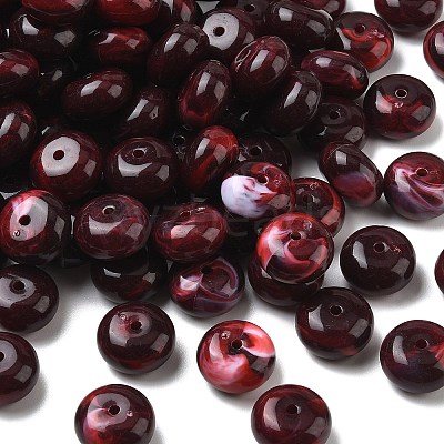 Two Tone Acrylic Beads AC-CBABA33-01H-1