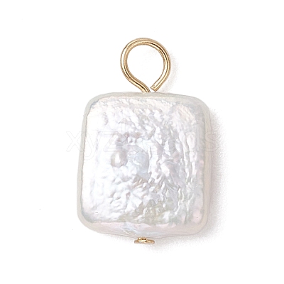 Natural Keshi Pearl Pendants PALLOY-JF04240-03-1