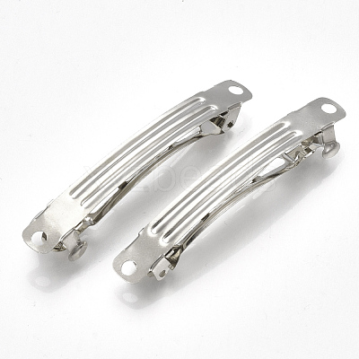 Iron Hair Barrette Findings IFIN-S289-59mm-1
