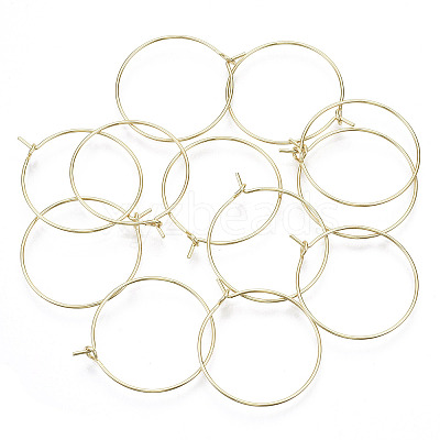 Brass Wine Glass Charms Rings X-KK-R112-037A-NF-1
