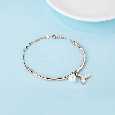 Elegant 304 Stainless Steel Bangles GZ6434-1