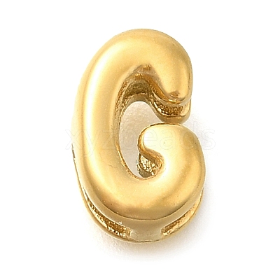 Ion Plating(IP) 304 Stainless Steel Slide Charms STAS-B075-37G-G-1