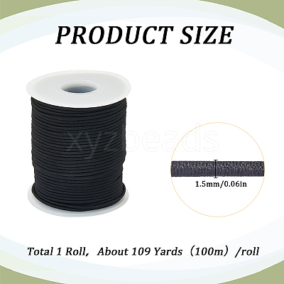 1 Roll 100M Polyester Elastic Cord OCOR-SC0001-10D-02-1