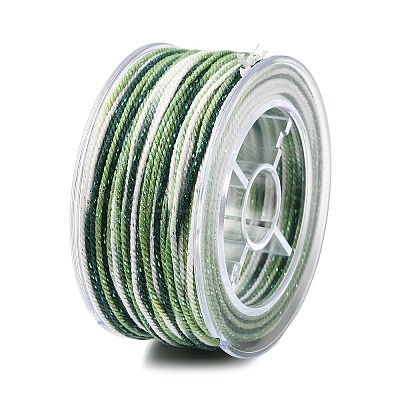 30M Segment Dyed Cotton & Metallic String Threads OCOR-F018-01C-1