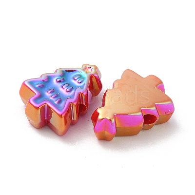 UV Plating Acrylic Beads X-OACR-Z021-02E-1