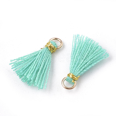 Polycotton(Polyester Cotton) Tassel Pendant Decorations FIND-S281-12-1