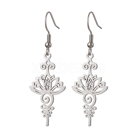 Stainless Steel Dangel Earrings EJEW-JE05771-02-1