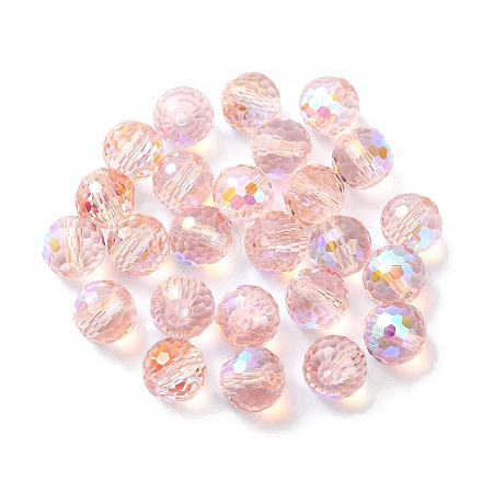 AB Color Plated Glass Beads EGLA-P059-02A-AB04-1