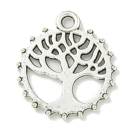 Tibetan Style Alloy Pendants TIBE-I026-5975AS-1