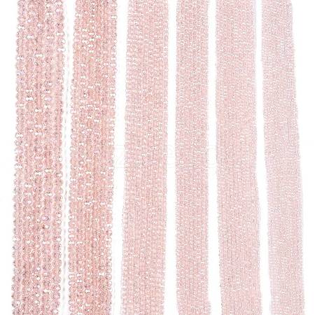 Electroplate Glass Beads Strands EGLA-A034-T2mm-B12-1