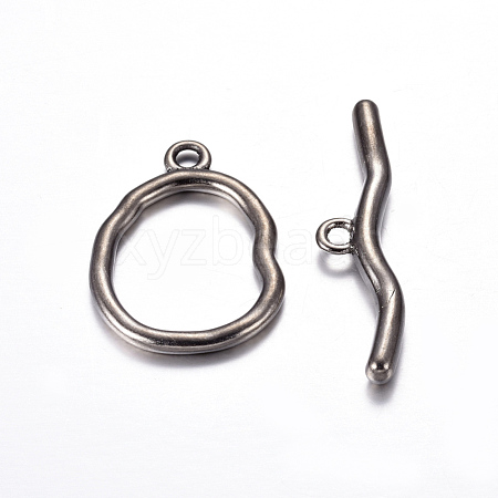 Alloy Toggle Clasps PALLOY-G013-B-1