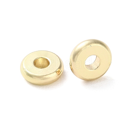 Rack Plating Brass Spacer Beads KKB-I709-02B-LG-1