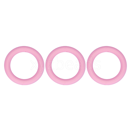 3Pcs Ring Silicone Focal Beads JX895G-01-1