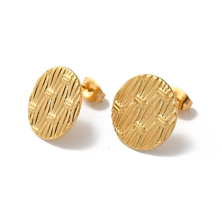 304 Stainless Stud Earring Findings STAS-M314-01B-G-1