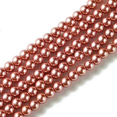 Grade A Glass Pearl Beads HY-J001-4mm-HX015-1