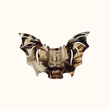 Halloween Acrylic Bat Claw Hair Clips PW-WG568AE-03-1