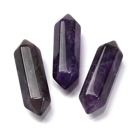 Natural Amethyst Double Terminated Points G-C153-01F-1