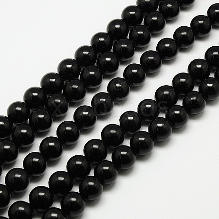 Natural Malaysia Jade Bead Strands X-G-M099-8mm-01-1