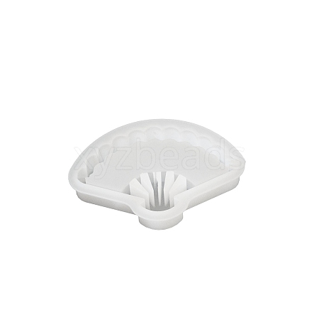 Fan DIY Silicone Pendant Molds PW-WGCBA6E-04-1