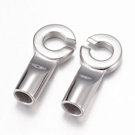 Tarnish Resistant 304 Stainless Steel Interlocking Clasps STAS-G071-55P-1